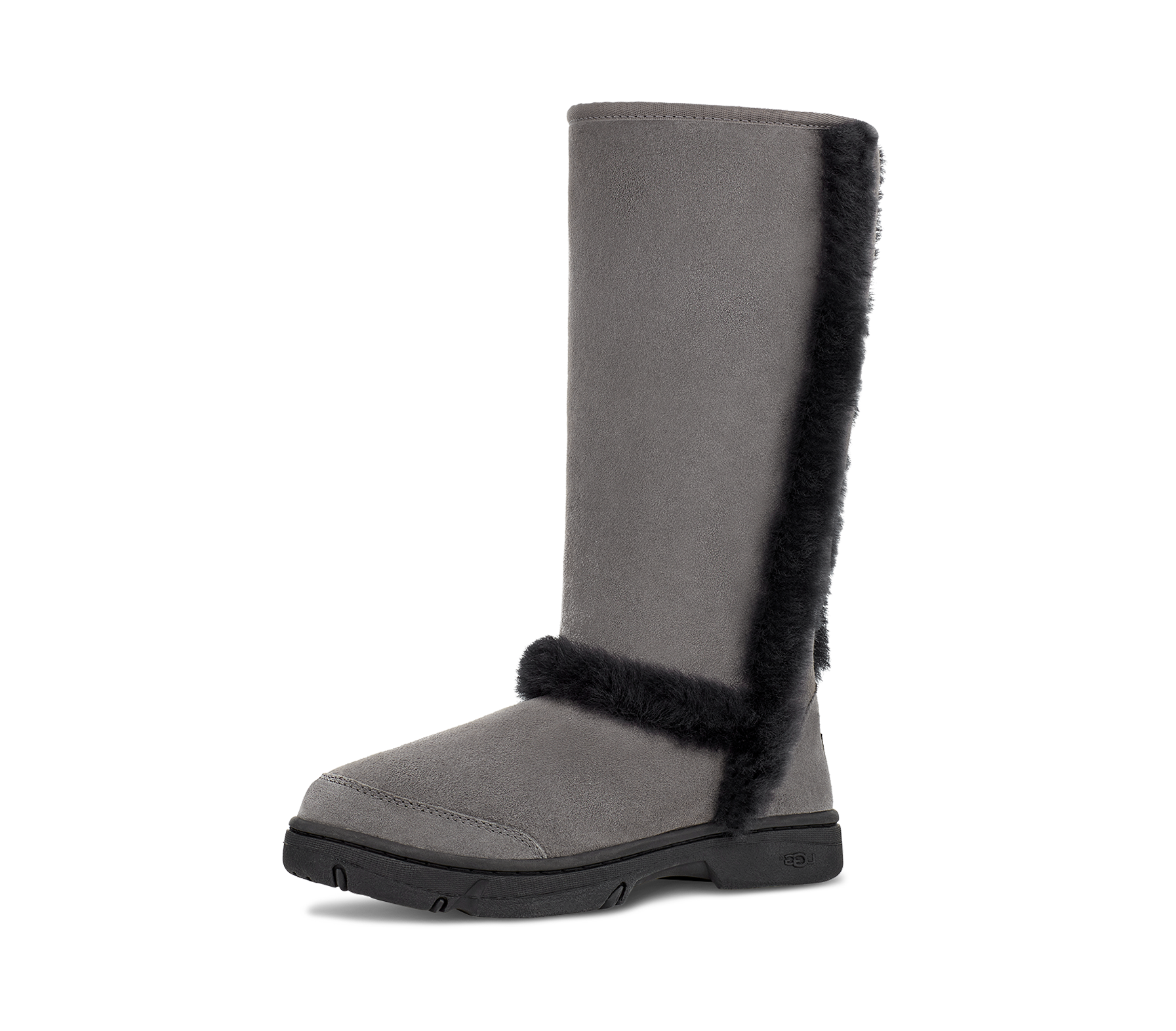 UGG Sunburst Tall Boot Grey Black, Grey/Black (5218-GRB)