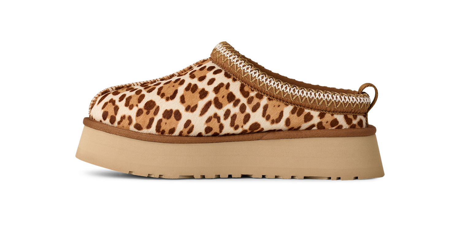UGG Tazz Plains Slipper Felicity Leopard Jasmine - Sneak