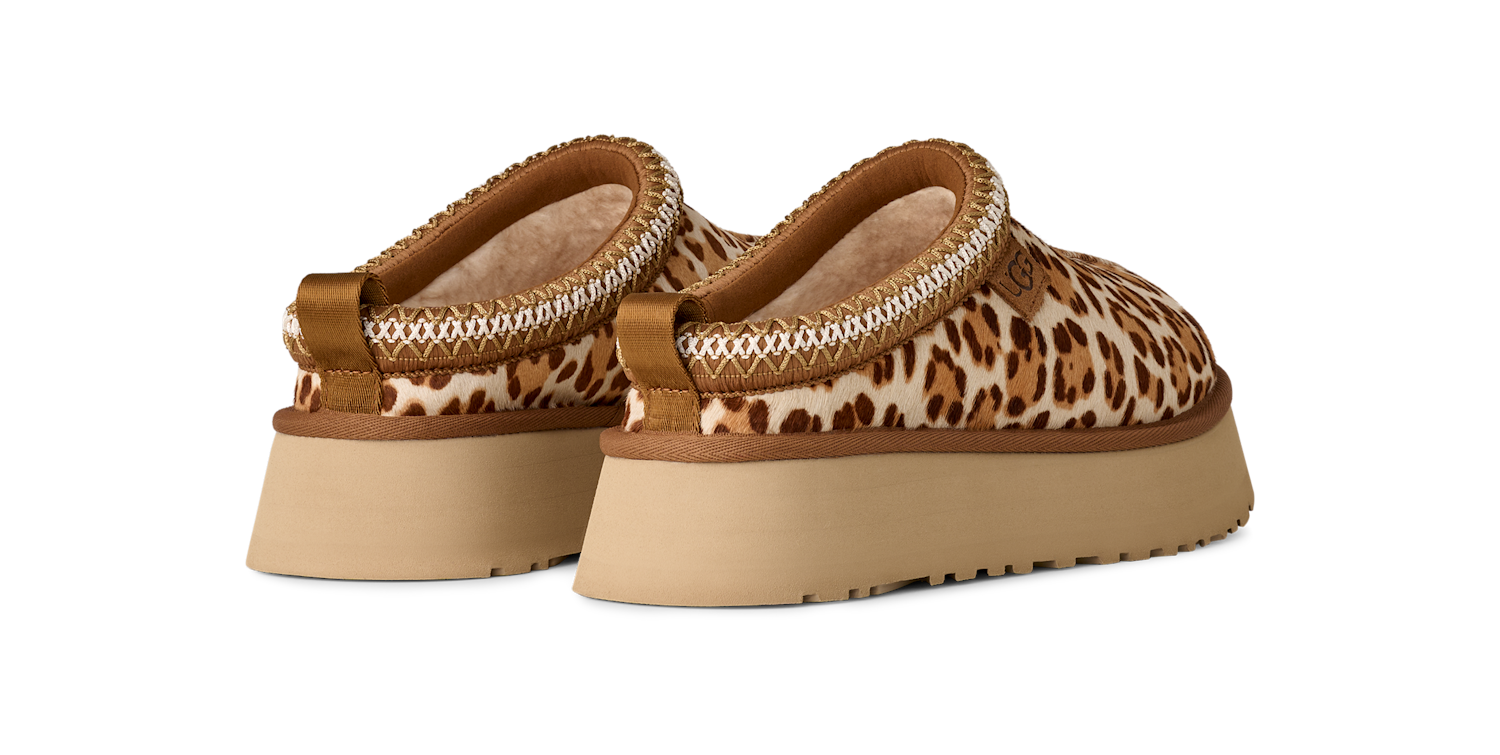 UGG Tazz Plains Slipper Felicity Leopard Jasmine - Sneak
