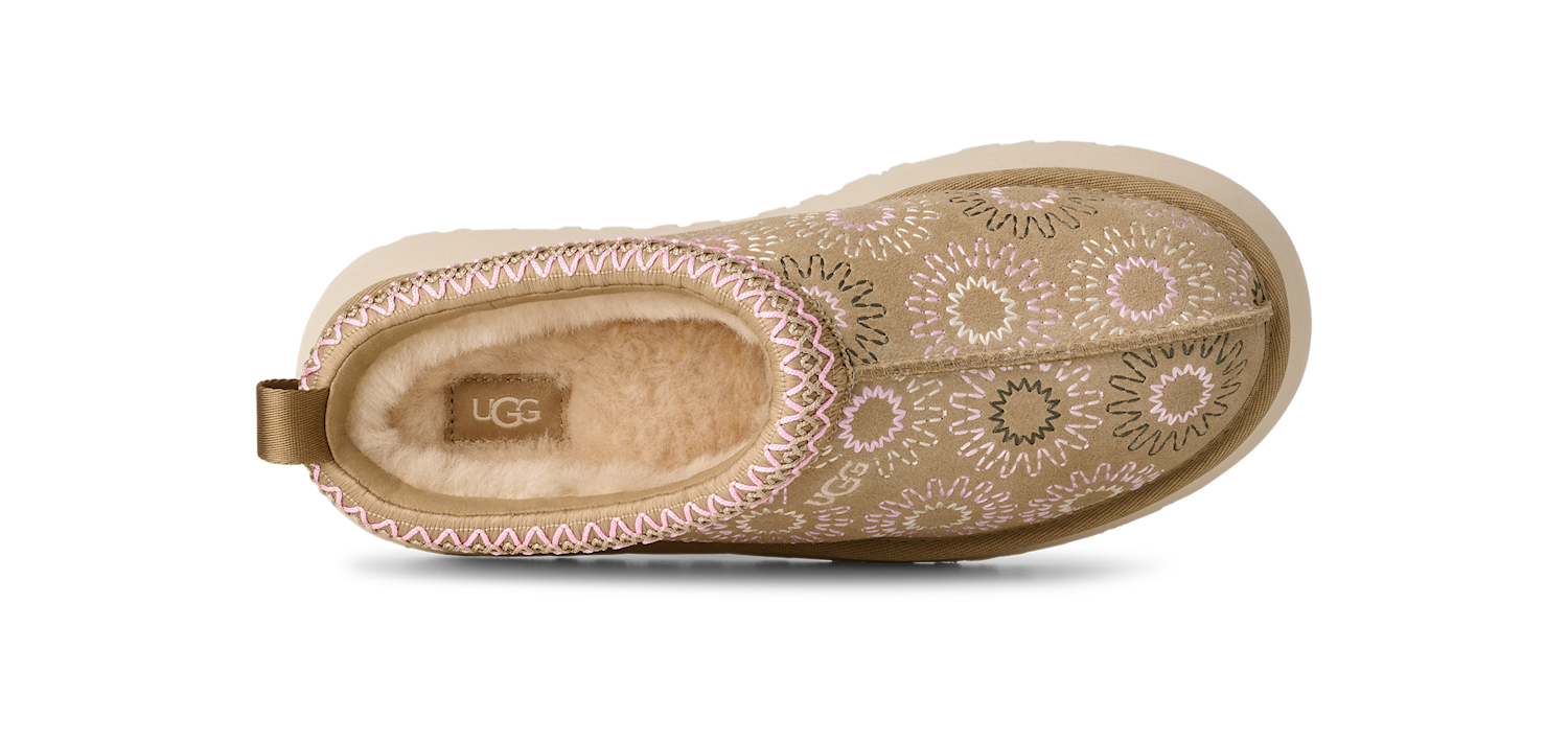 UGG Tazz Sun Stitch Slipper Mustard Seed - Sneak