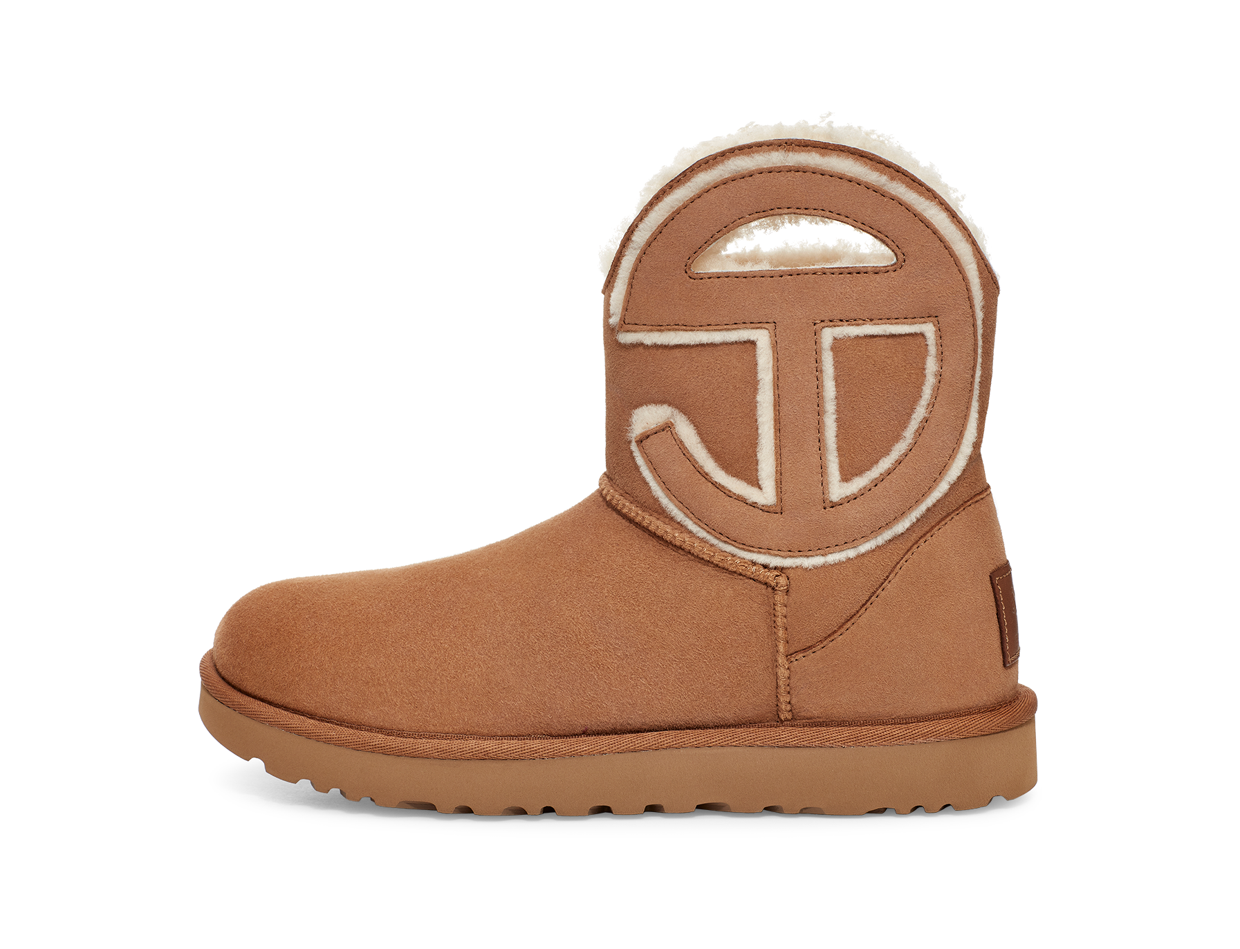 UGG x Telfar Logo Mini Chestnut, Chestnut (1122991-CHE)