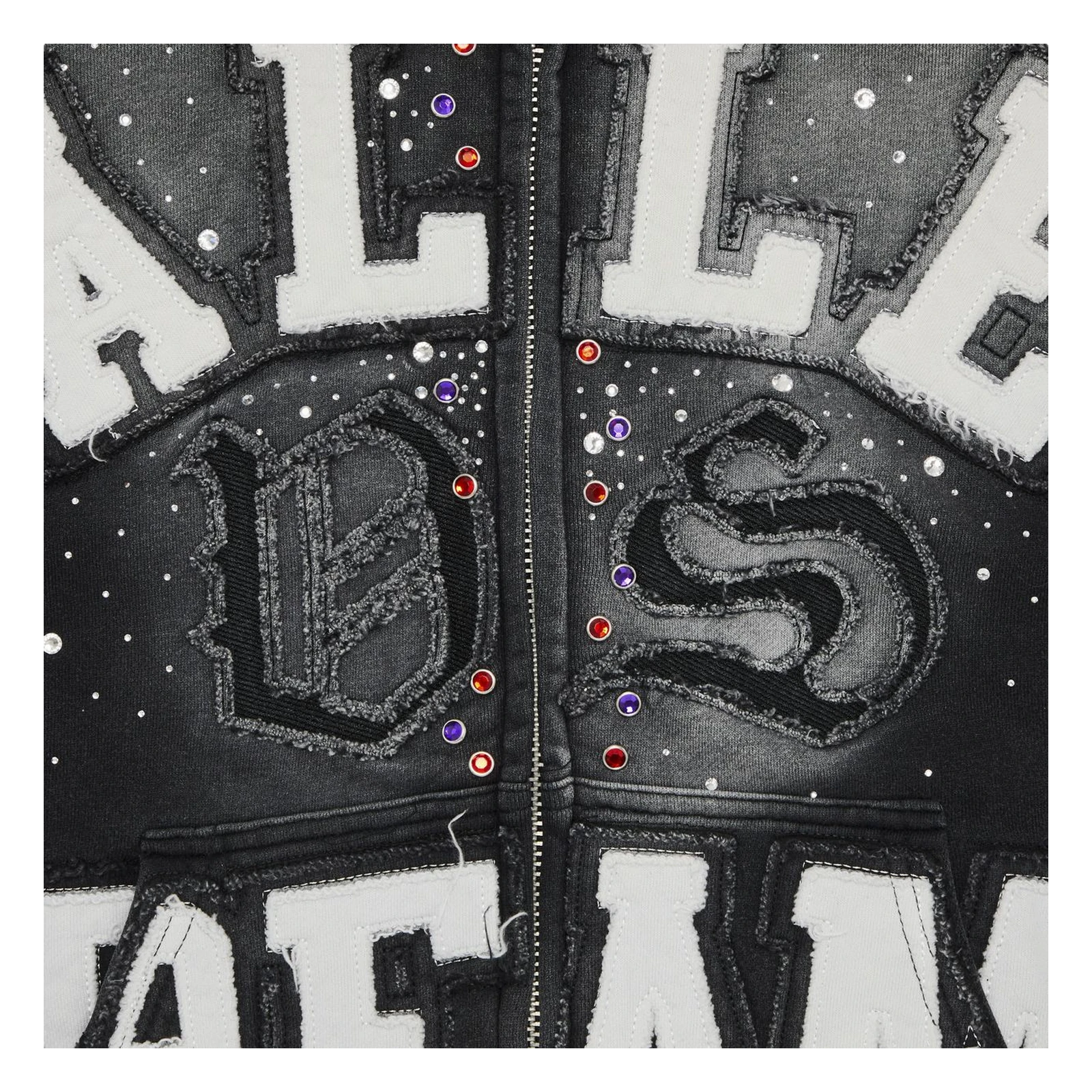 Vale Forever Classico Zip Up Hoodie Black