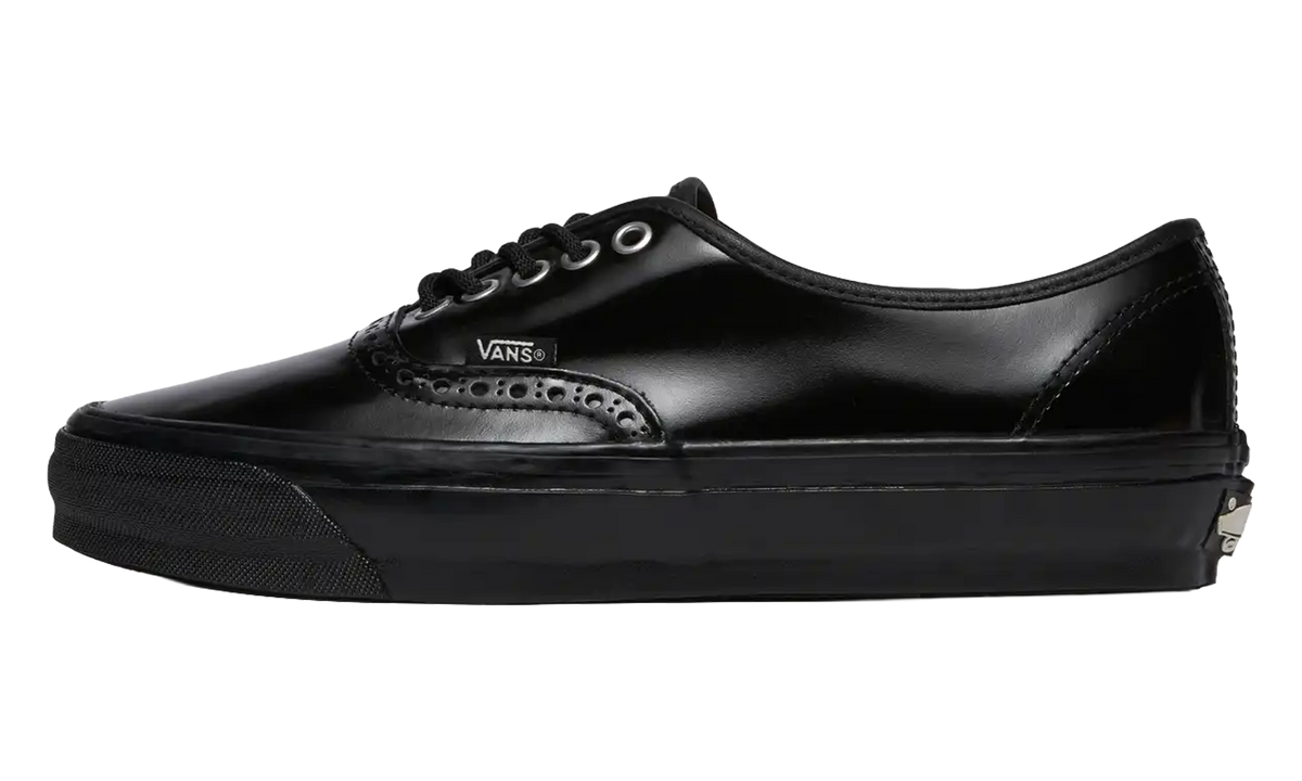 Vans OTW Authentic 44 Siped Vibram Gloss Leather Brogue Black
