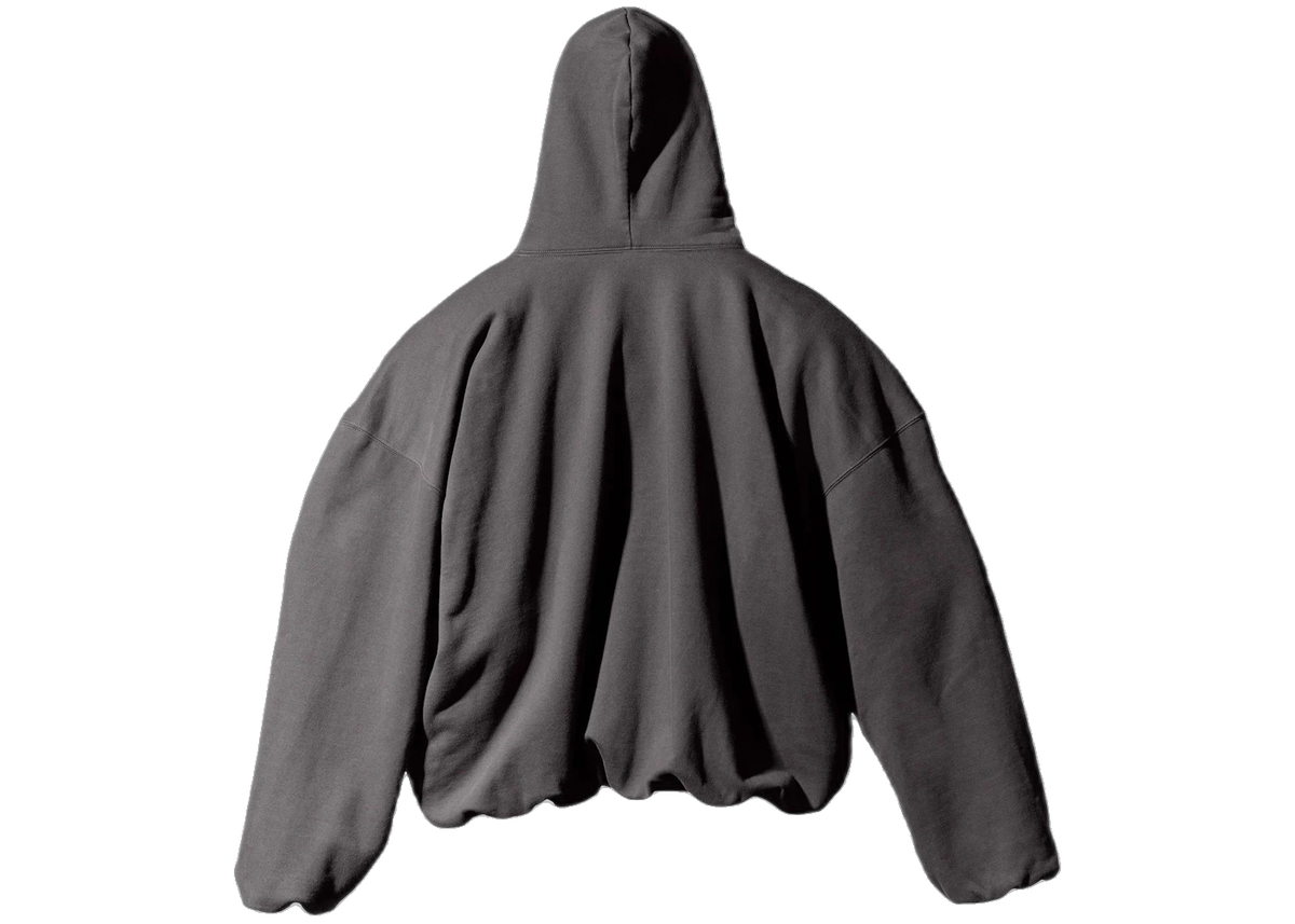 Yeezy Gap Logo Hoodie Dark Grey