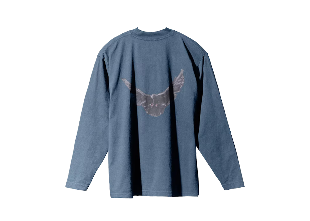 Yeezy Gap Dove Longsleeve T-Shirt Dark Blue