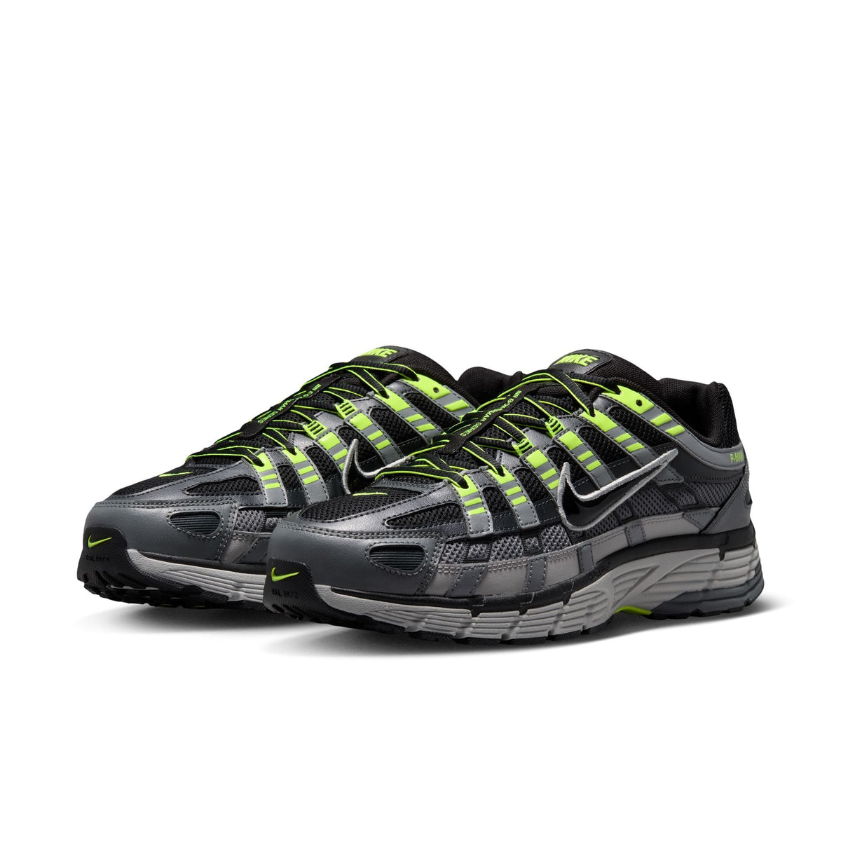 Nike P-6000 Dark Smoke Grey/Black/Light Smoke Grey/Volt