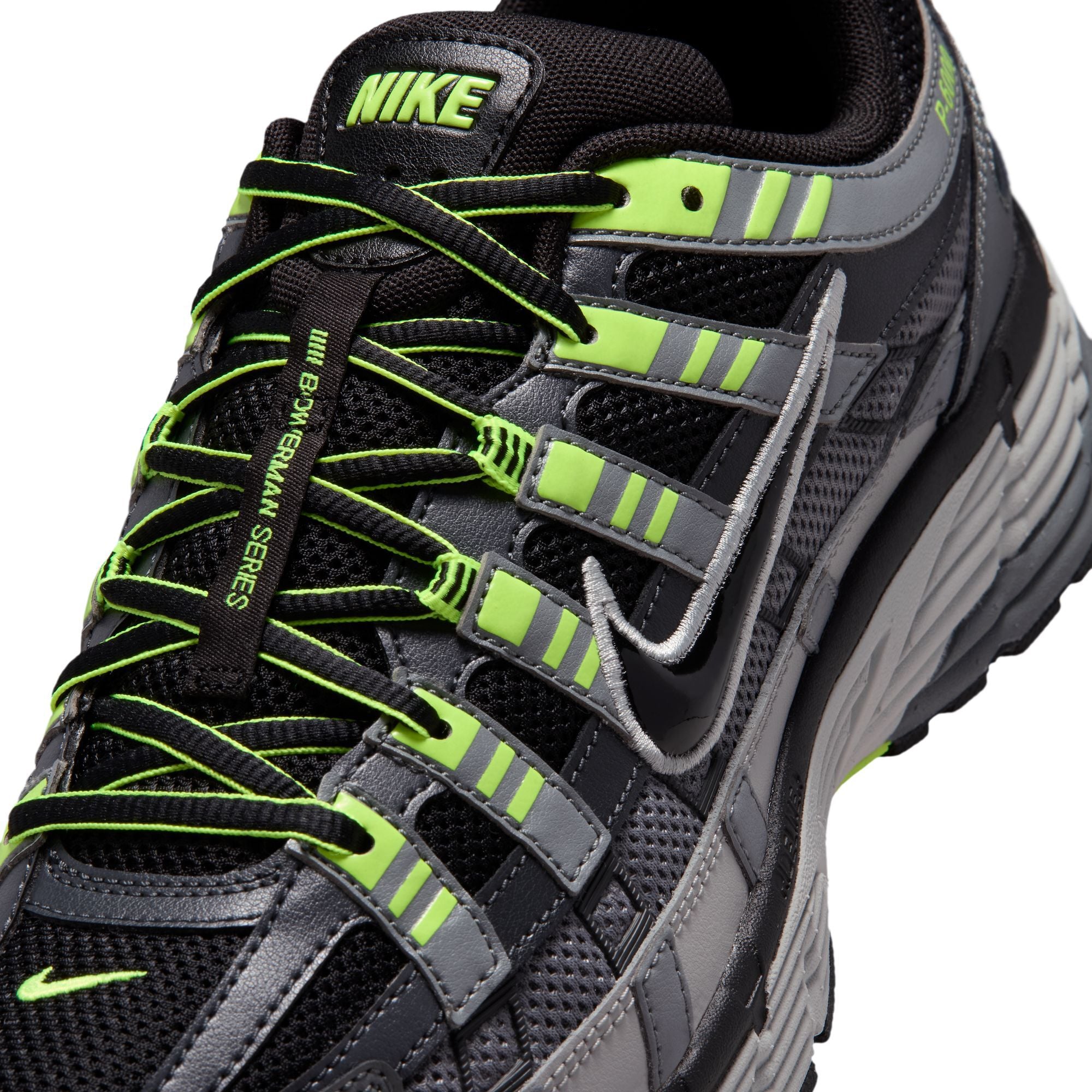 Nike P-6000 Dark Smoke Grey/Black/Light Smoke Grey/Volt