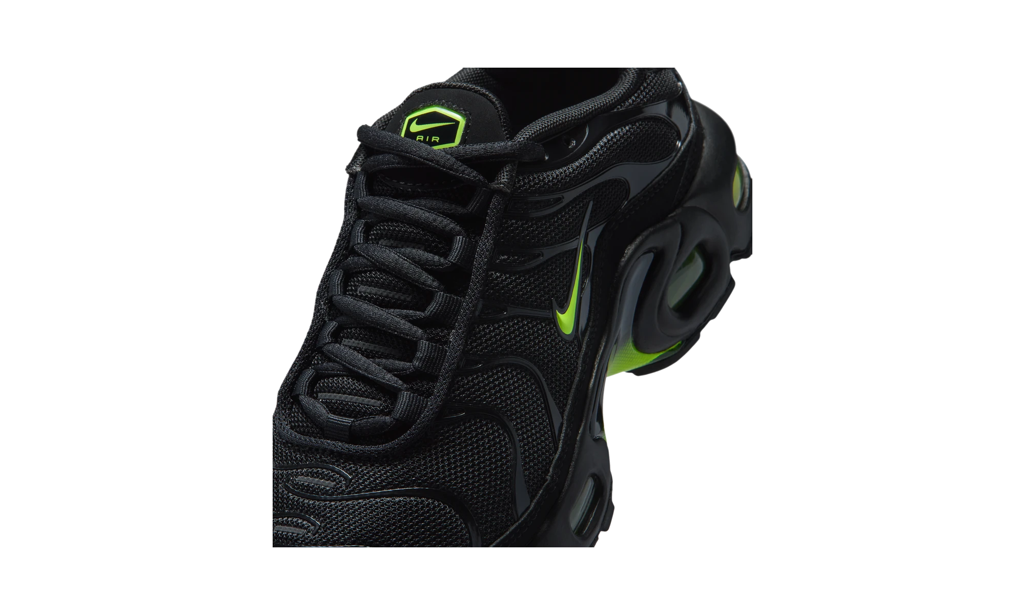 Nike Air Max Plus Black/Black/Volt Ice