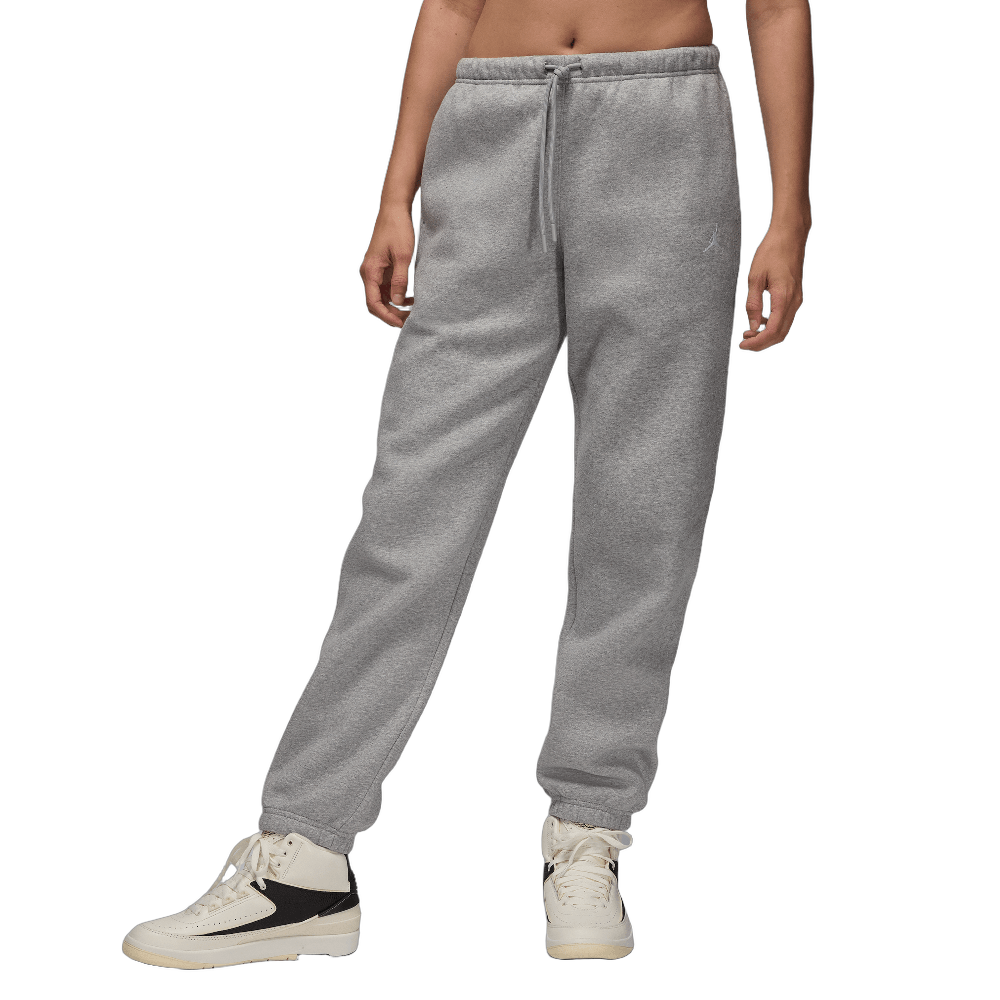 Air Jordan Brooklyn Fleece Women's Pants Dark Grey Heather/White