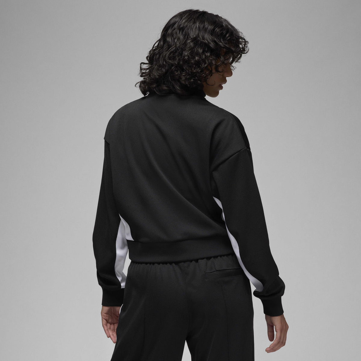 Air Jordan Knit Jacket Black/White/White