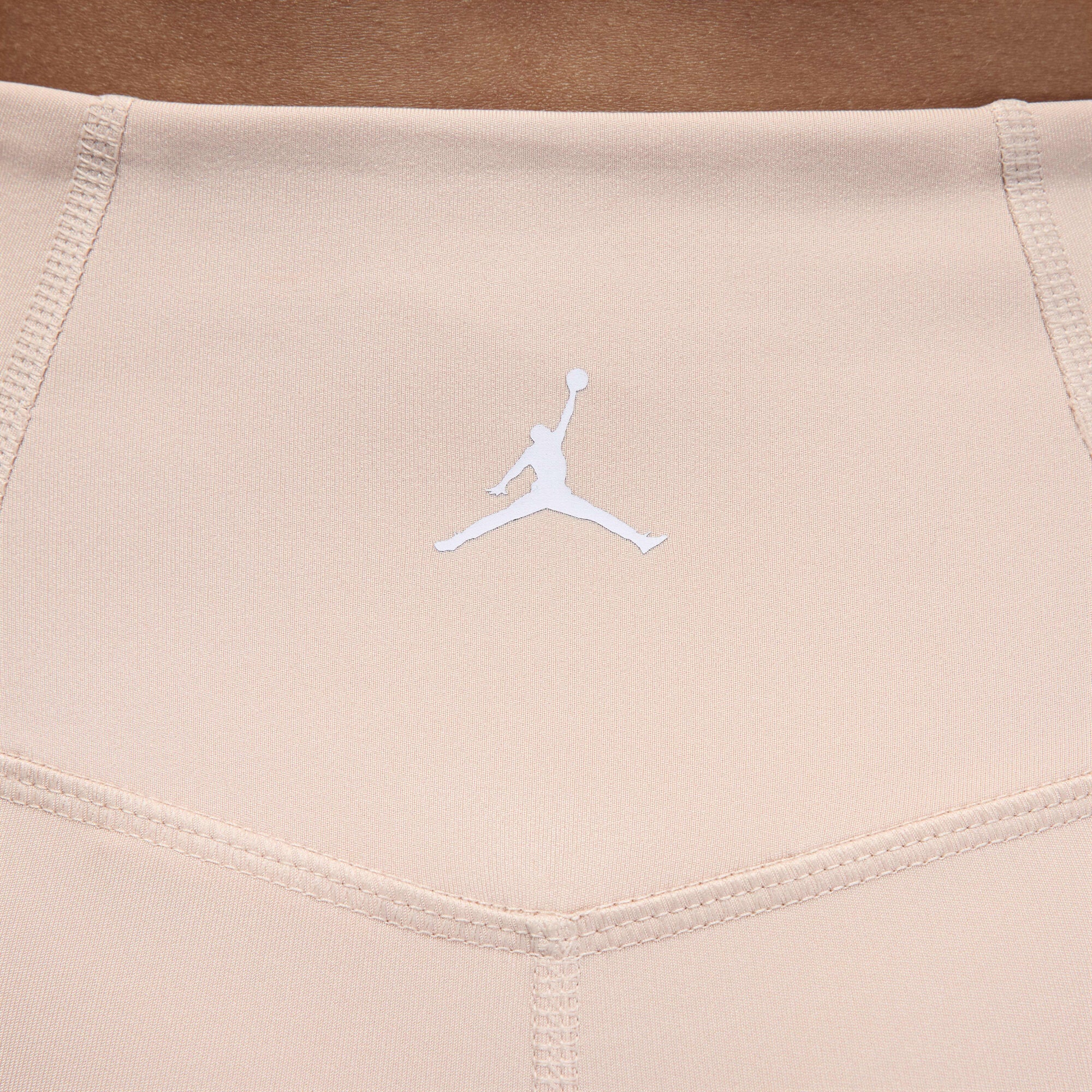 Air Jordan Sport High-Waisted 18cm (approx.) Bike Shorts Particle Beige/White - Sneak