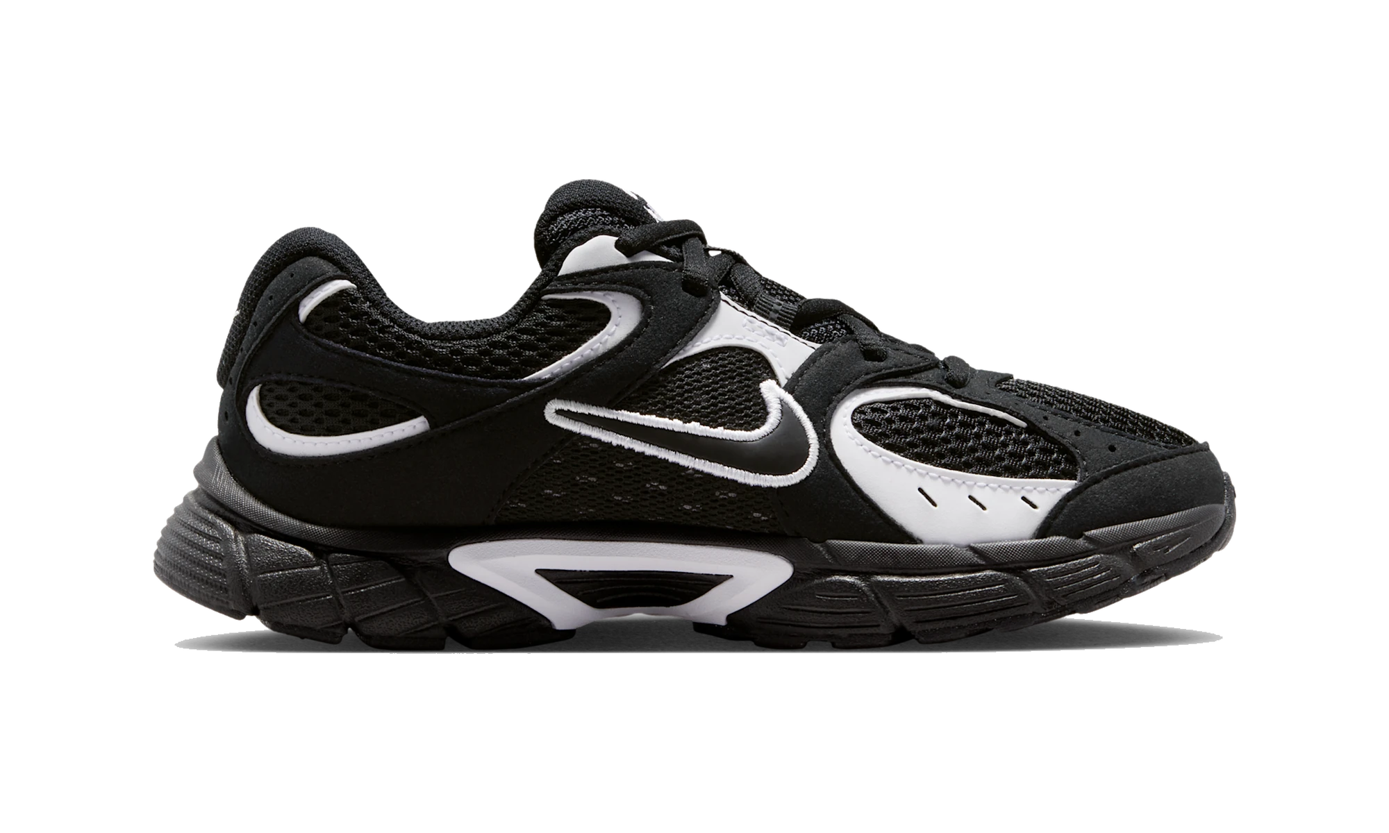 Nike V5 Runner Suede Black/Black/White