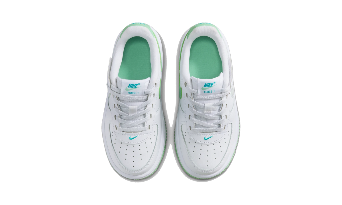 Nike Force 1 Low EasyOn White/White/Enamel Green/White
