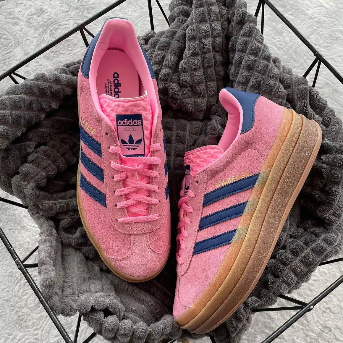 Adidas Gazelle Bold Pink Glow sneakers