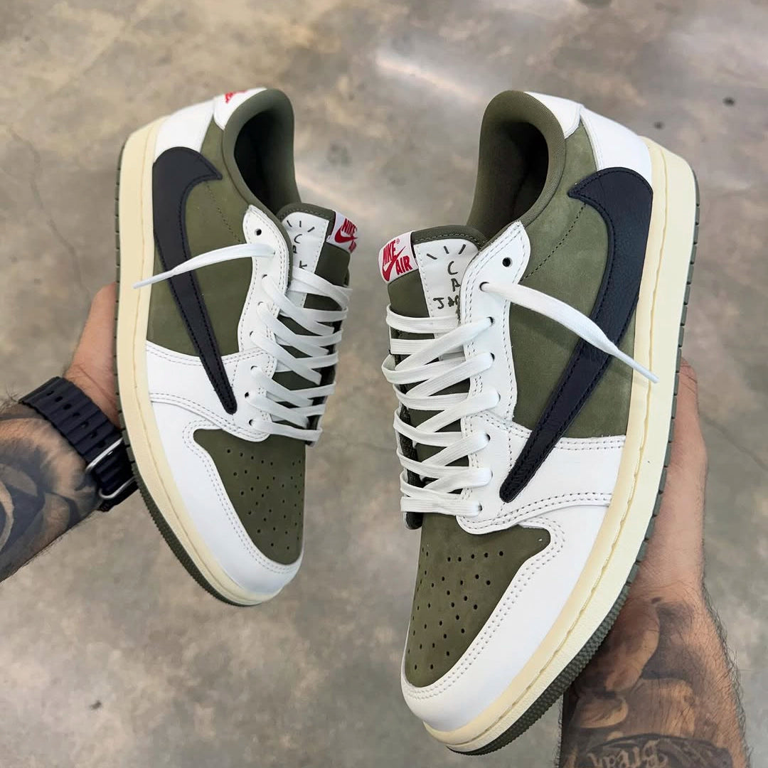 Air Jordan 1 Retro Low OG SP Travis Scott Medium Olive