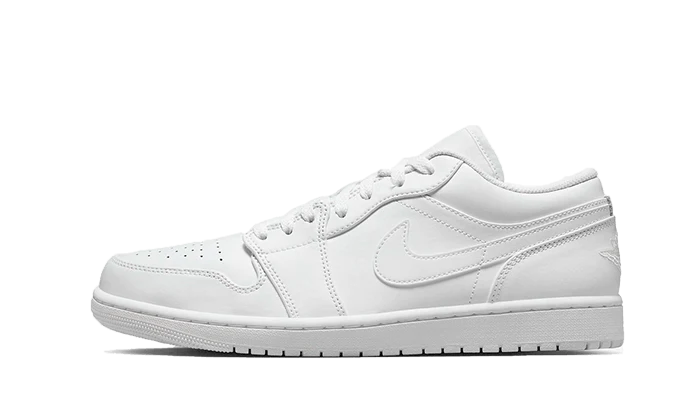 Air Jordan 1 Low Triple White, White/White (553558-136 / 553560-136 / 553558-130 / 553560-130 / DV0990-111)