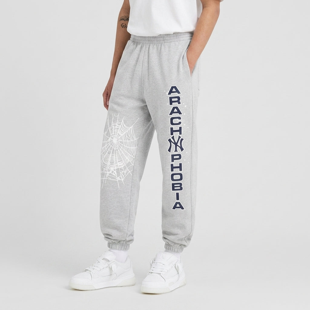 Sp5der Arach NY Phobia Sweatpants Ash Grey