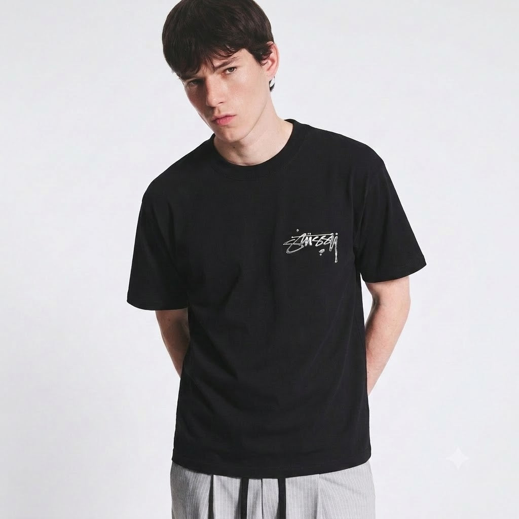 Stussy Mercury T-Shirt Black